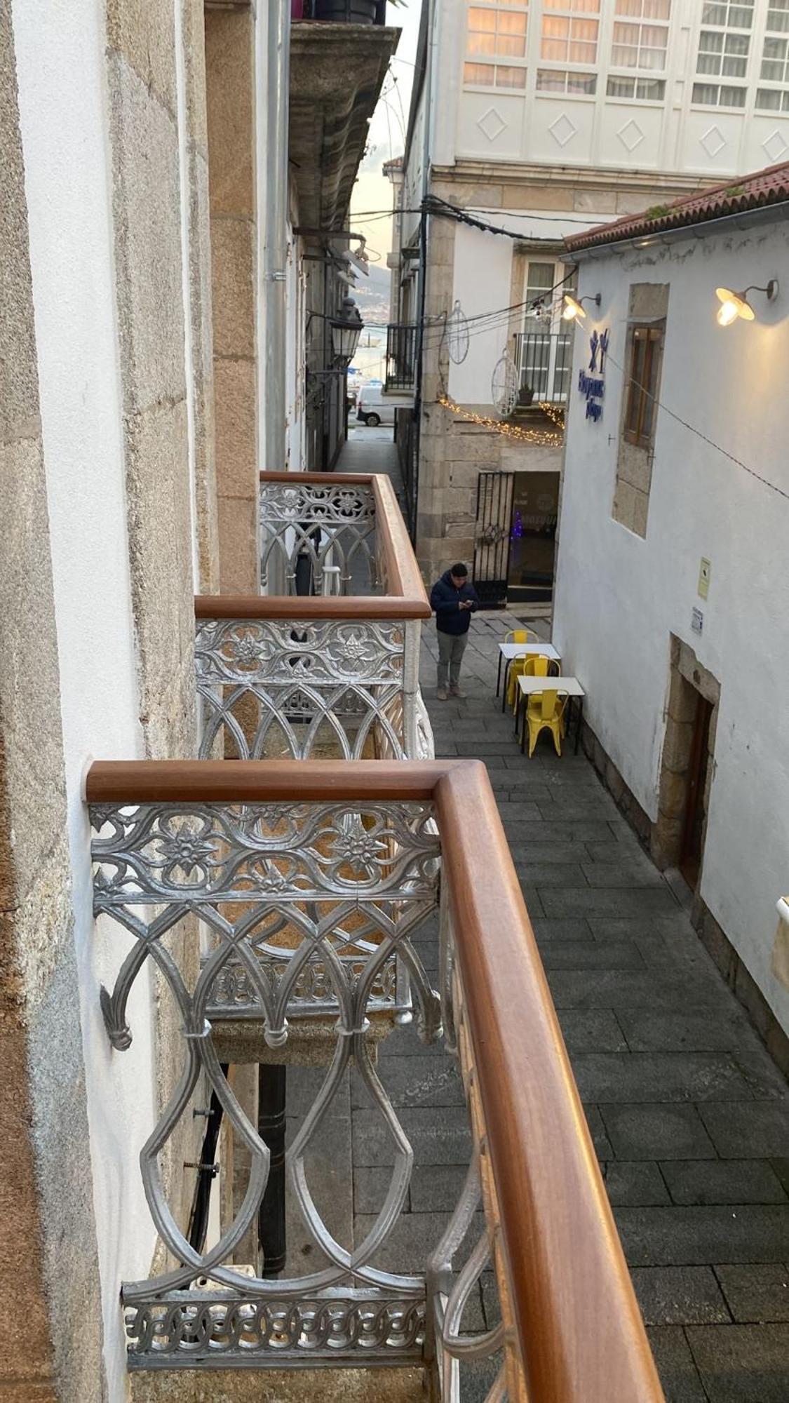 Apartamento En El Casco Antiguo De Bayona Baiona Buitenkant foto