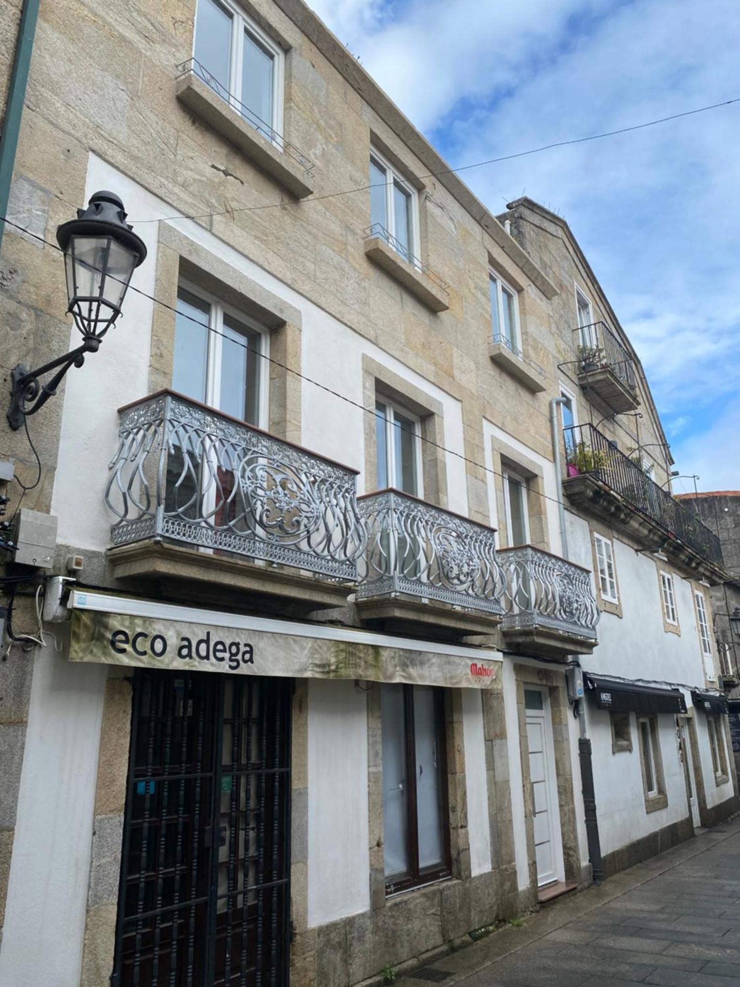Apartamento En El Casco Antiguo De Bayona Baiona Buitenkant foto
