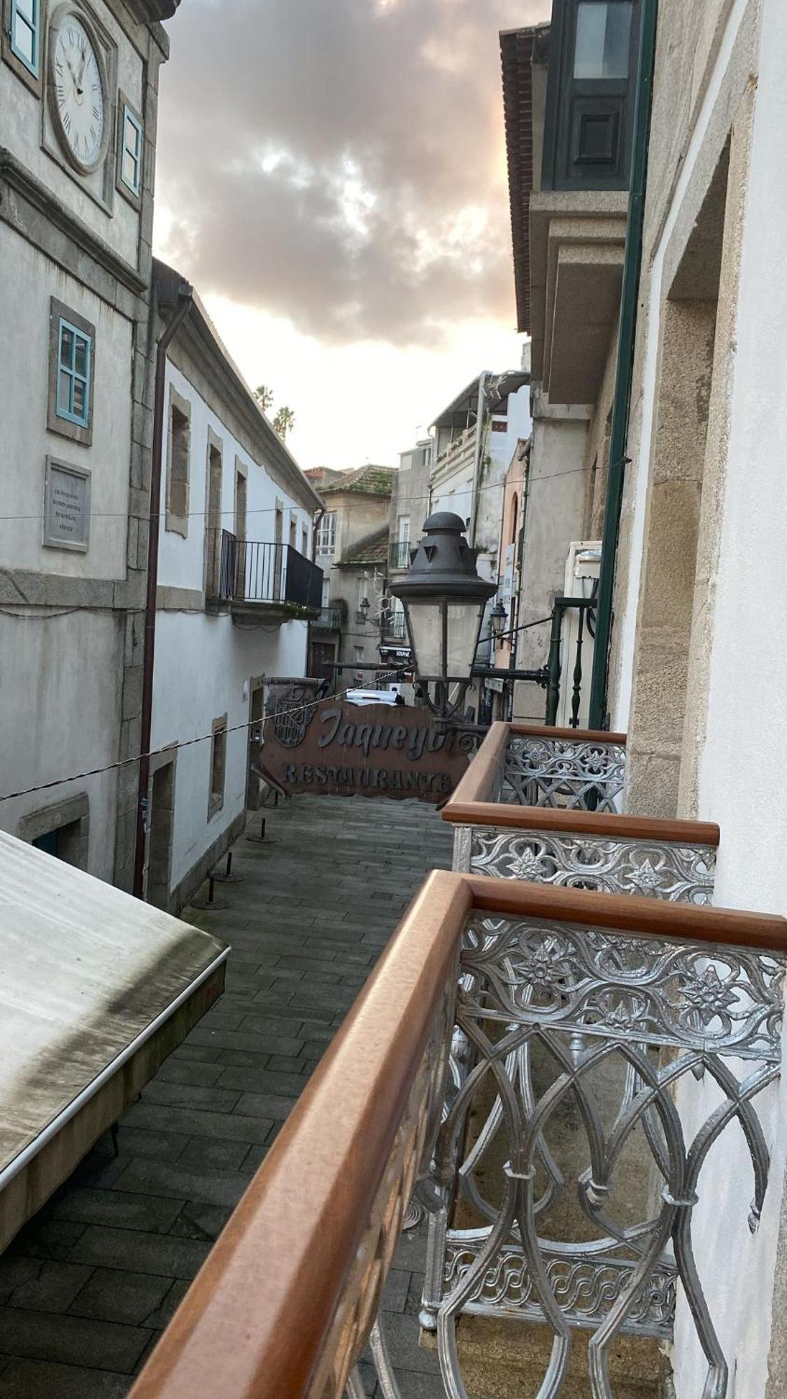 Apartamento En El Casco Antiguo De Bayona Baiona Buitenkant foto