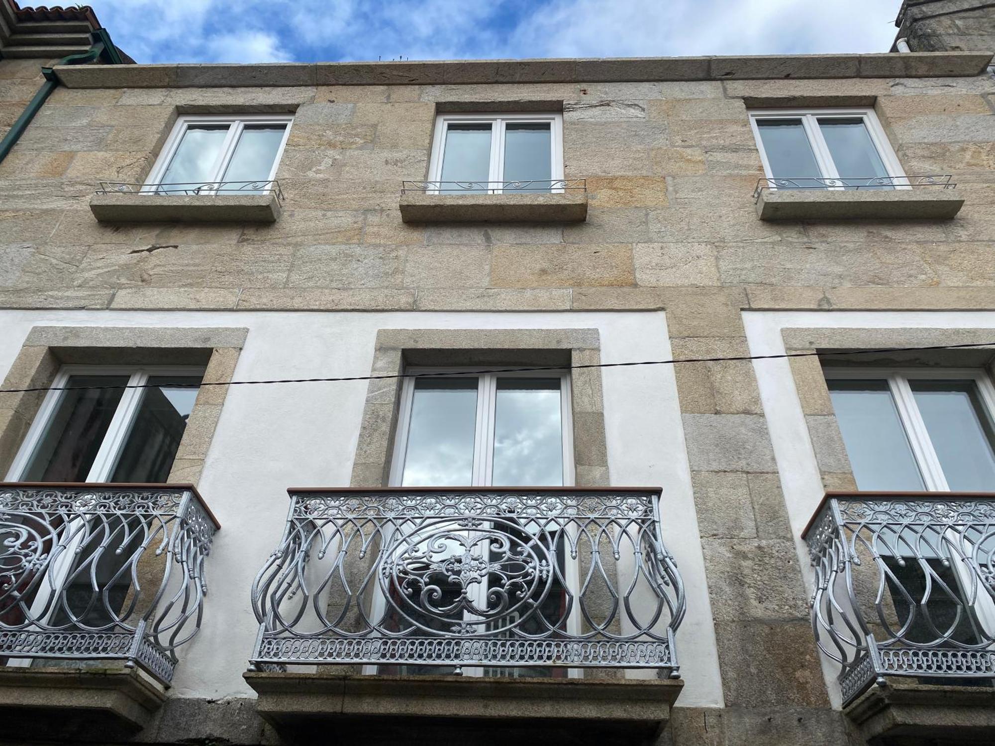 Apartamento En El Casco Antiguo De Bayona Baiona Buitenkant foto